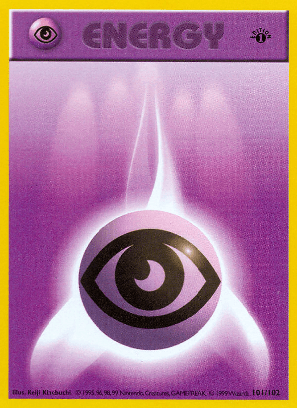 Psychic Energy z edície Base, karta č.101