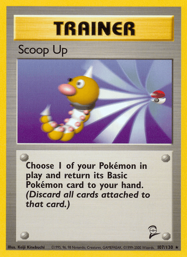 Scoop Up z edície Base Set 2, karta č.107