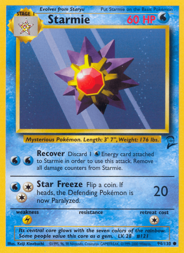 Starmie z edície Base Set 2, karta č.94