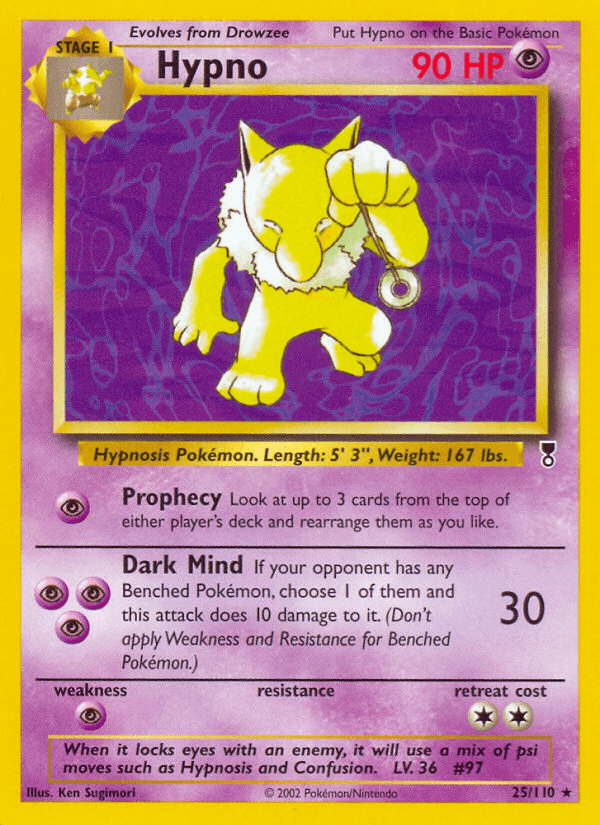 Hypno z edície Legendary Collection, karta č.25