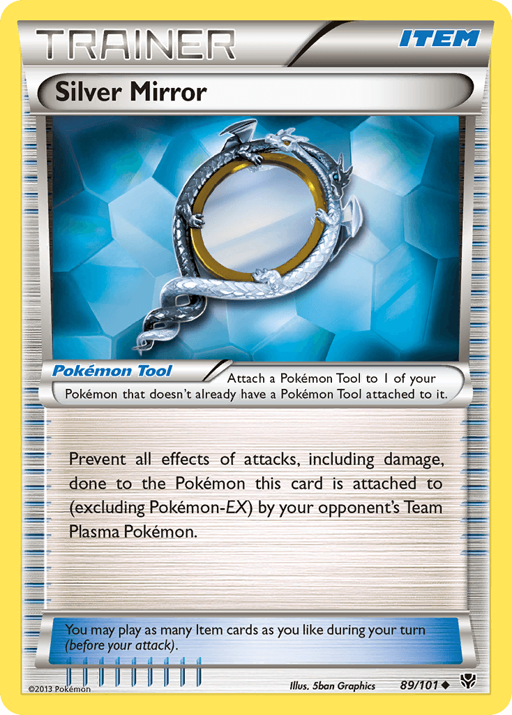 Silver Mirror z edície Plasma Blast, karta č.89