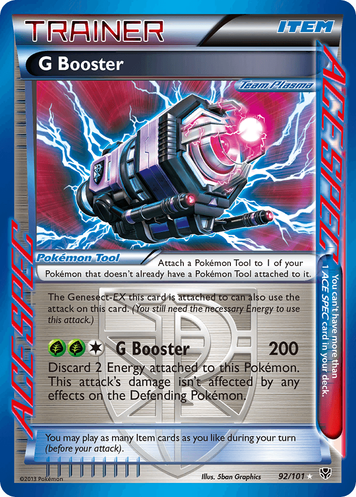 G Booster z edície Plasma Blast, karta č.92
