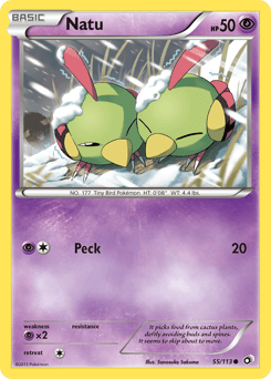 Natu z edície Legendary Treasures, karta č.55