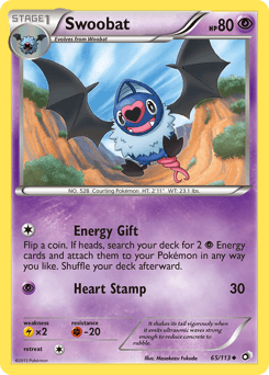 Swoobat z edície Legendary Treasures, karta č.65