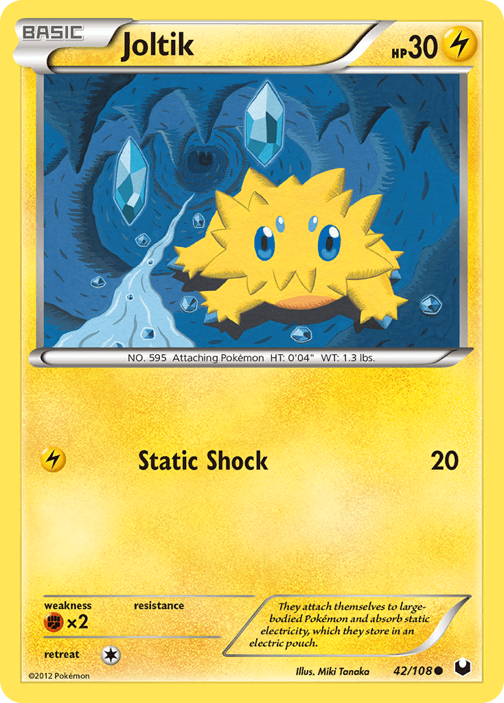 Joltik z edície Dark Explorers, karta č.42