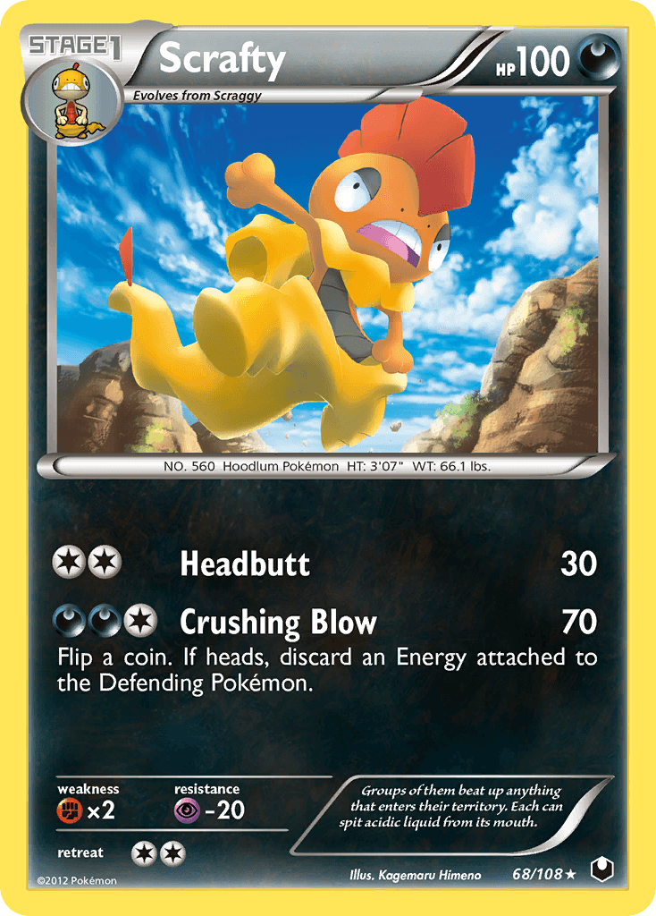 Scrafty z edície Dark Explorers, karta č.68