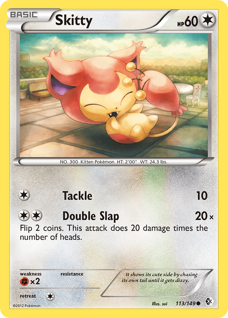 Skitty z edície Boundaries Crossed, karta č.113
