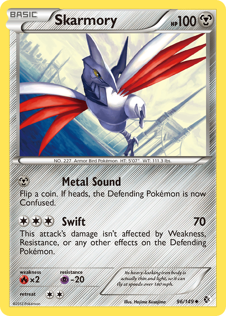 Skarmory z edície Boundaries Crossed, karta č.96