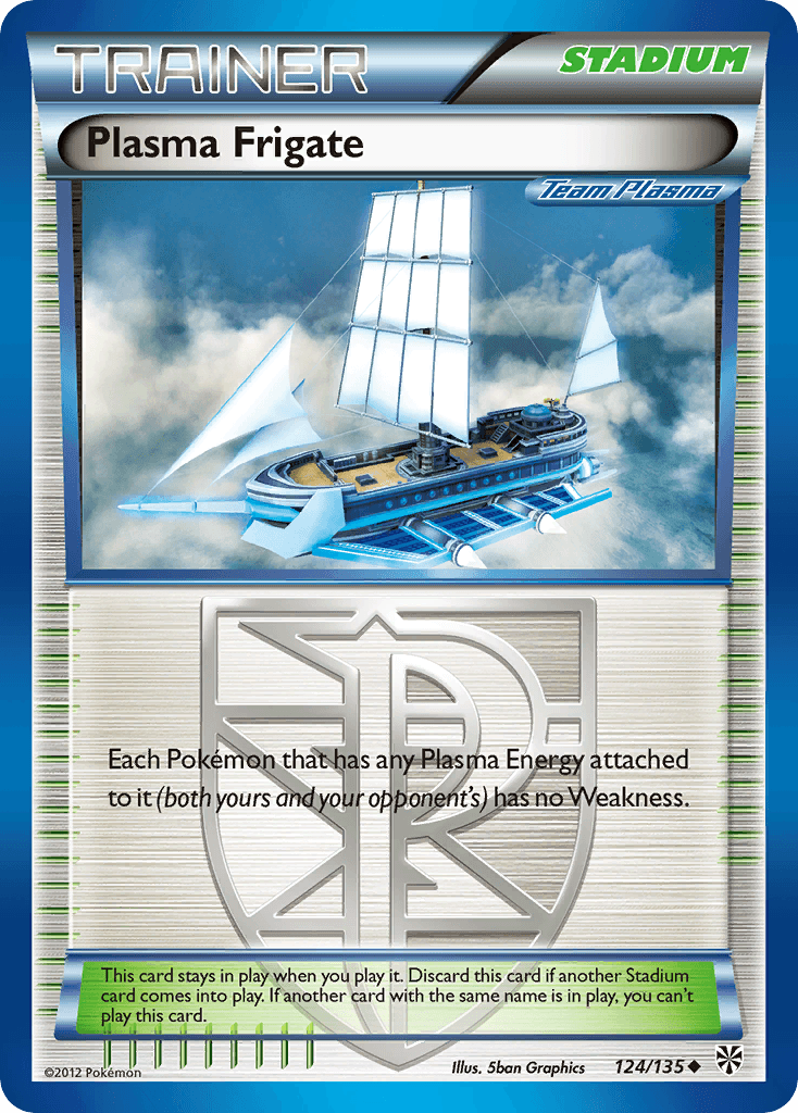 Plasma Frigate z edície Plasma Storm, karta č.124