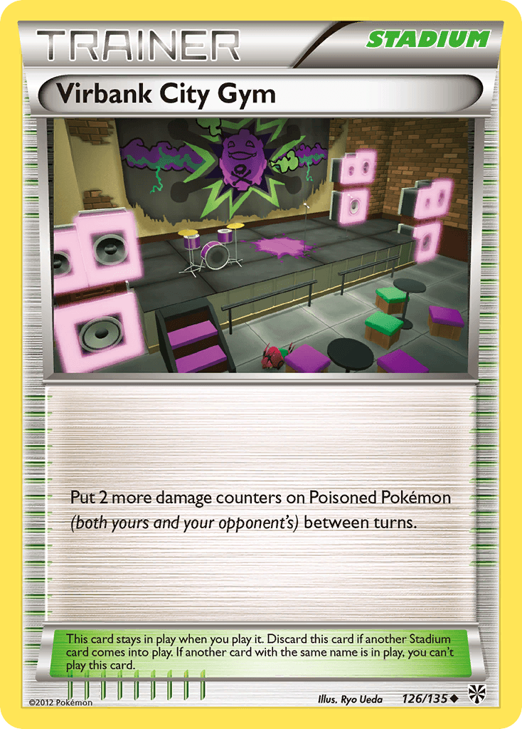 Virbank City Gym z edície Plasma Storm, karta č.126
