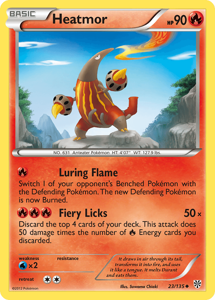 Heatmor z edície Plasma Storm, karta č.23