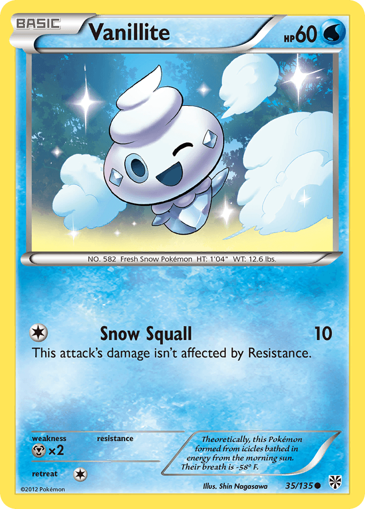 Vanillite z edície Plasma Storm, karta č.35