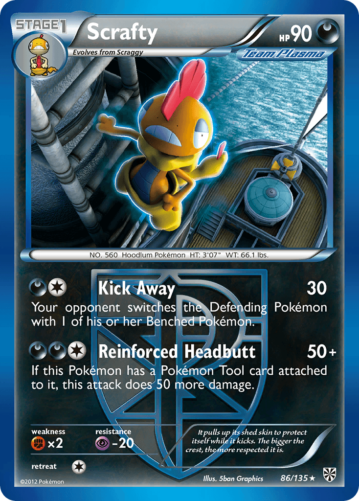 Scrafty z edície Plasma Storm, karta č.86