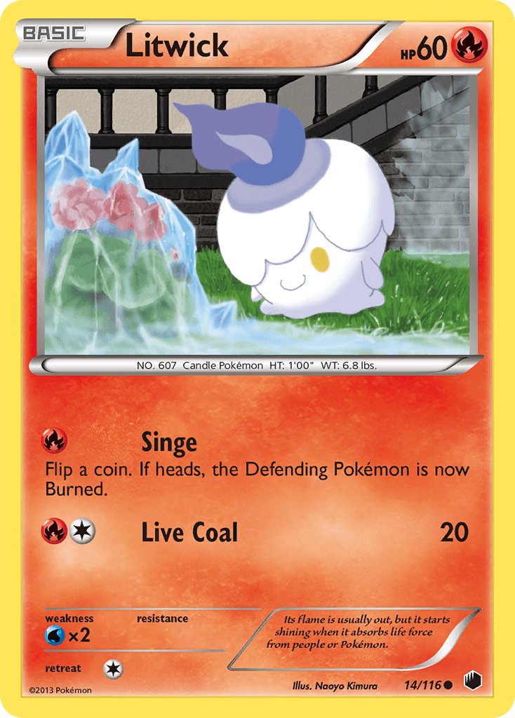 Litwick z edície Plasma Freeze, karta č.14