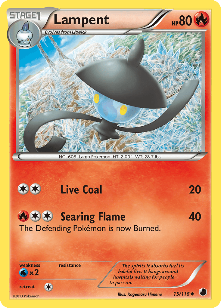 Lampent z edície Plasma Freeze, karta č.15