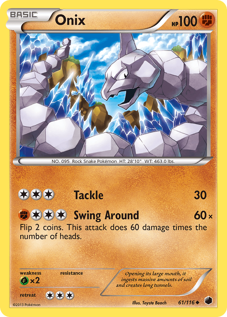 Onix z edície Plasma Freeze, karta č.61