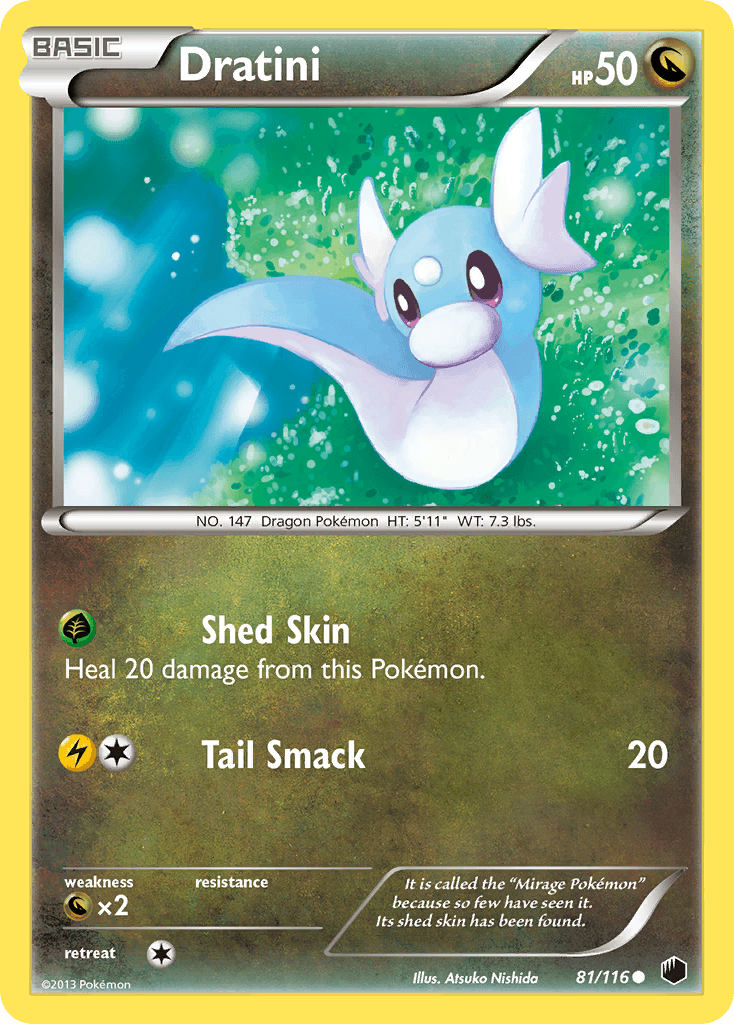 Dratini z edície Plasma Freeze, karta č.81
