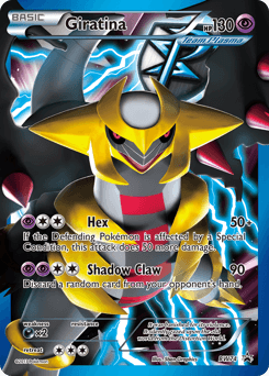 Giratina z edície BW Black Star Promos, karta č.BW74