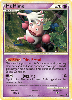 Mr. Mime z edície Call of Legends, karta č.29