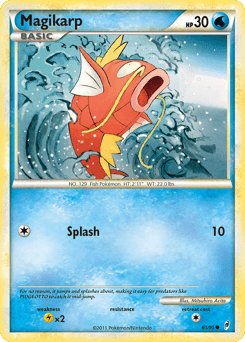 Magikarp z edície Call of Legends, karta č.61