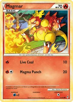 Magmar z edície Call of Legends, karta č.62