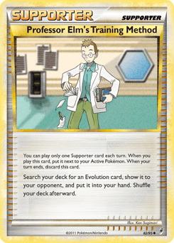 Professor Elm's Training Method z edície Call of Legends, karta č.82