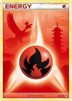 Fire Energy z edície Call of Legends, karta č.89