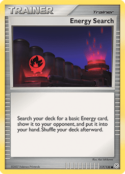Energy Search z edície Diamond & Pearl, karta č.117