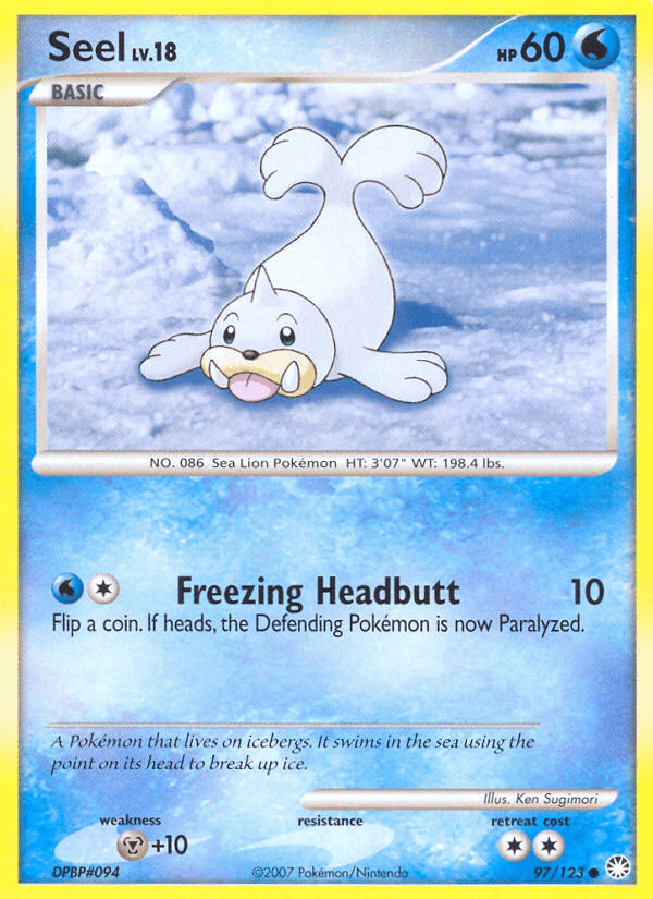 Seel z edície Mysterious Treasures, karta č.97