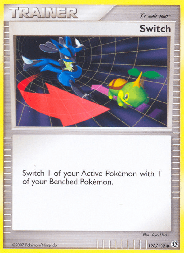 Switch z edície Secret Wonders, karta č.128