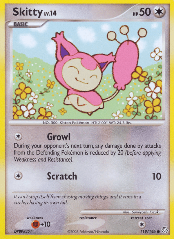 Skitty z edície Legends Awakened, karta č.119