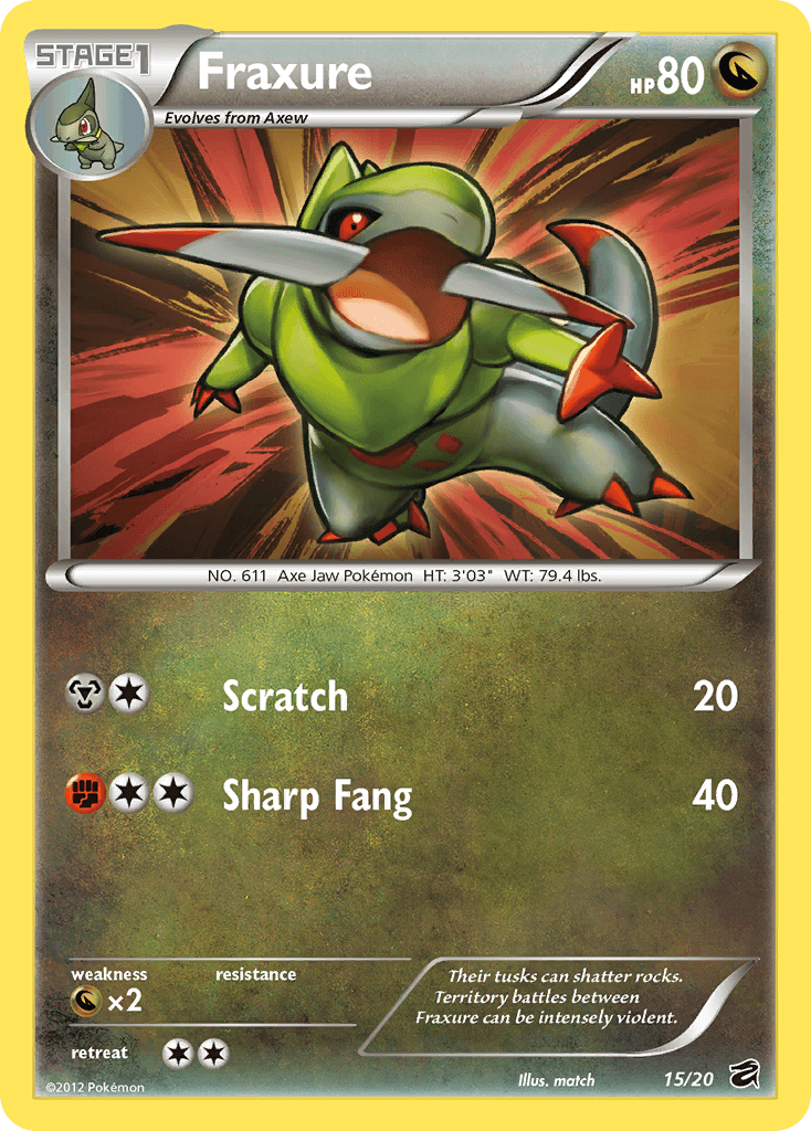 Fraxure z edície Dragon Vault, karta č.15