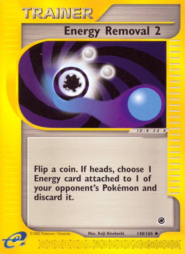 Energy Removal 2 z edície Expedition Base Set, karta č.140