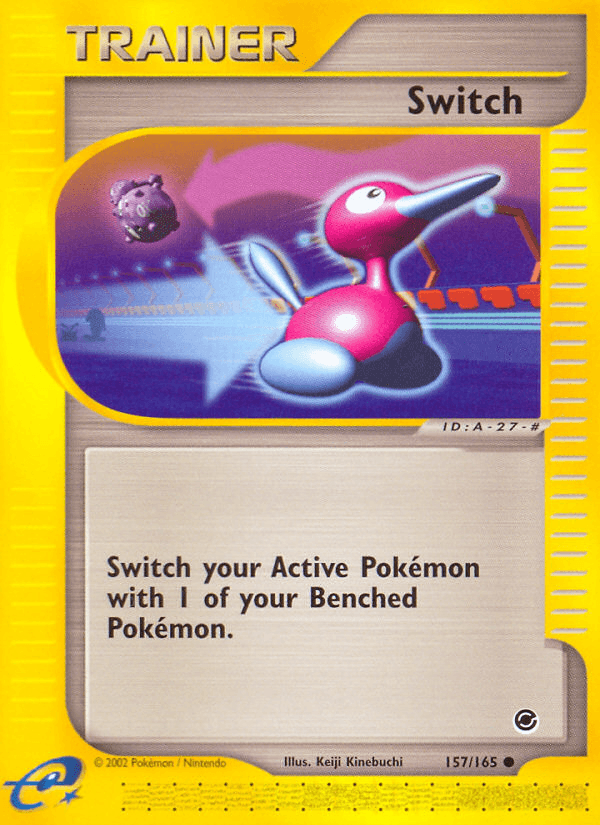 Switch z edície Expedition Base Set, karta č.157