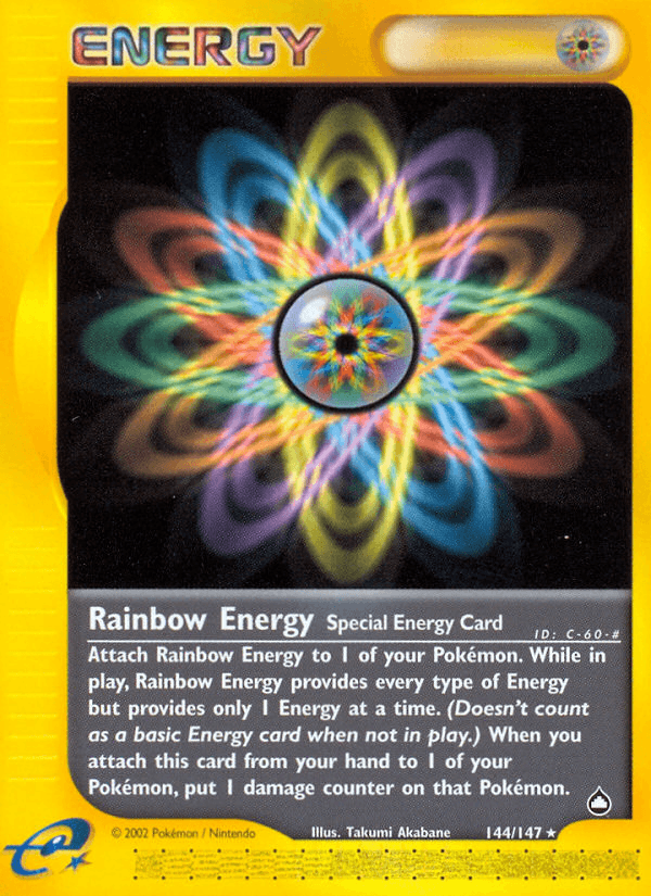 Rainbow Energy z edície Aquapolis, karta č.144
