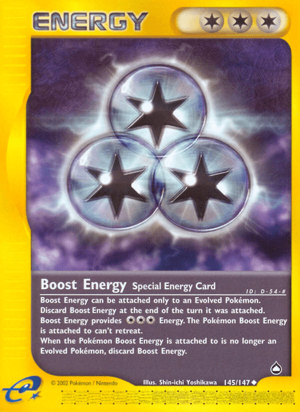 Boost Energy z edície Aquapolis, karta č.145