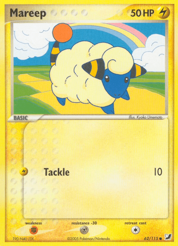 Mareep z edície Unseen Forces, karta č.62