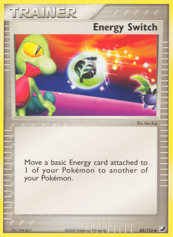 Energy Switch z edície Unseen Forces, karta č.84