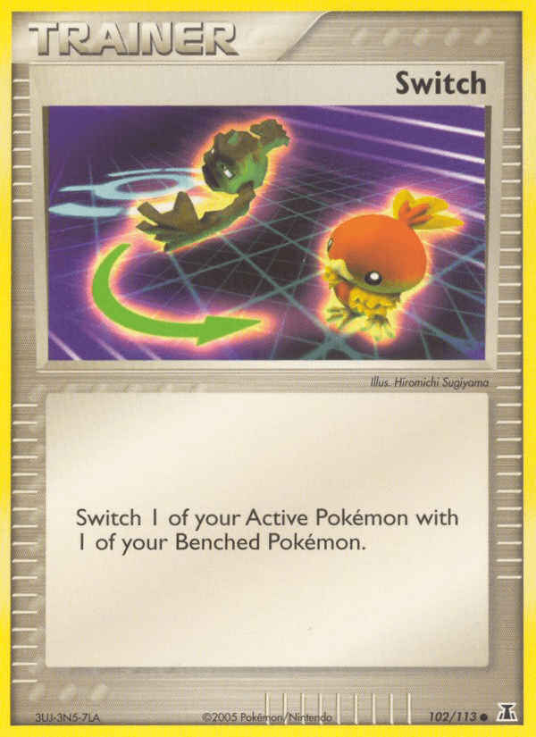 Switch z edície Delta Species, karta č.102