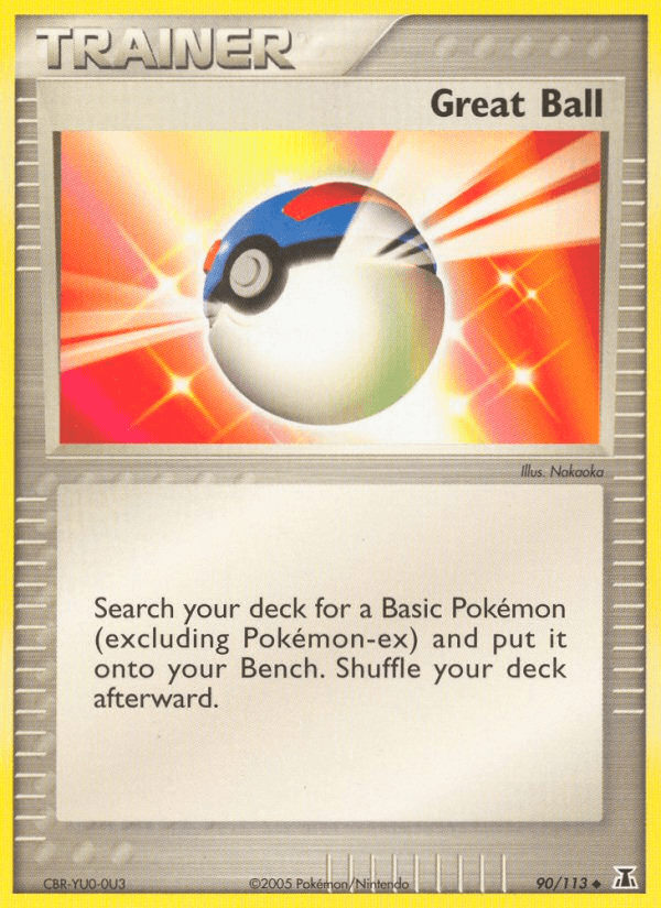 Great Ball z edície Delta Species, karta č.90