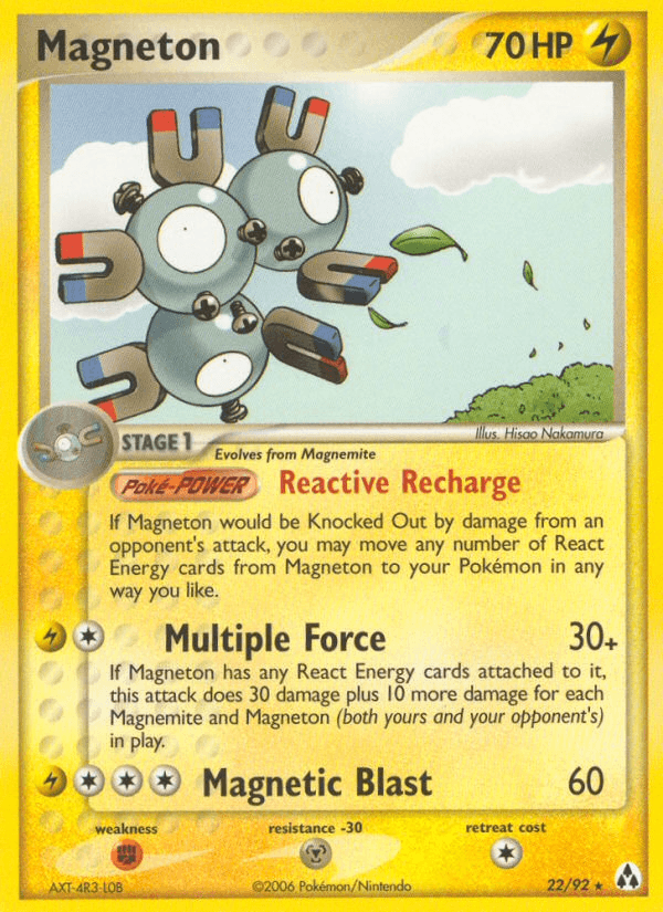 Magneton z edície Legend Maker, karta č.22