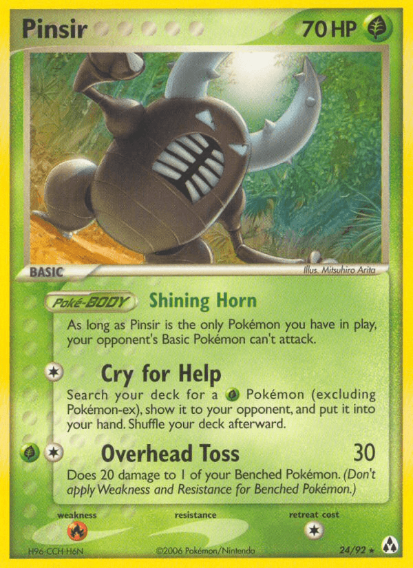 Pinsir z edície Legend Maker, karta č.24