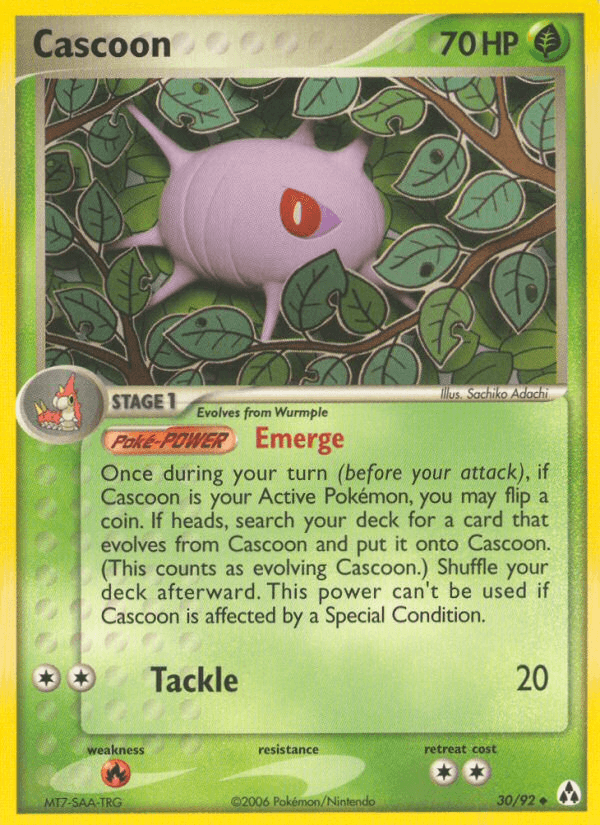 Cascoon z edície Legend Maker, karta č.30