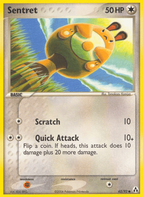 Sentret z edície Legend Maker, karta č.62
