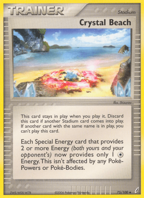 Crystal Beach z edície Crystal Guardians, karta č.75