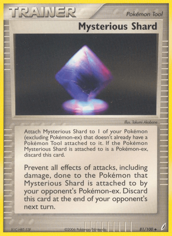 Mysterious Shard z edície Crystal Guardians, karta č.81