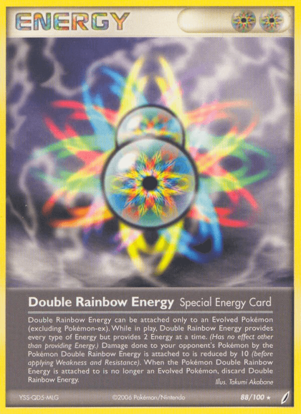 Double Rainbow Energy z edície Crystal Guardians, karta č.88