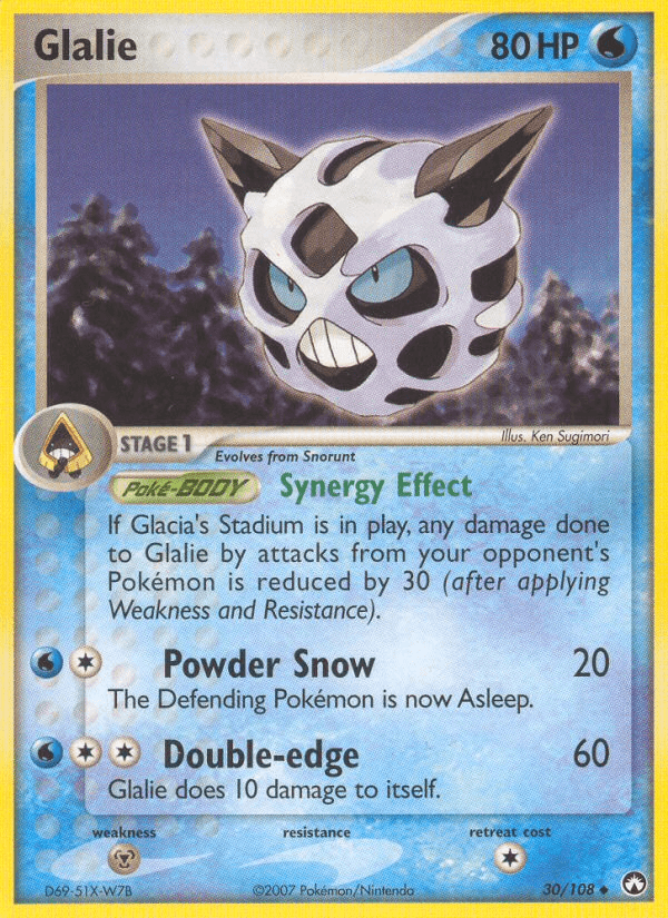 Glalie z edície Power Keepers, karta č.30