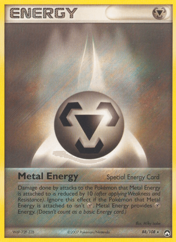 Metal Energy z edície Power Keepers, karta č.88