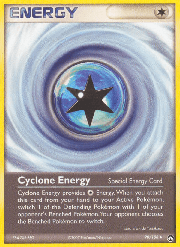 Cyclone Energy z edície Power Keepers, karta č.90